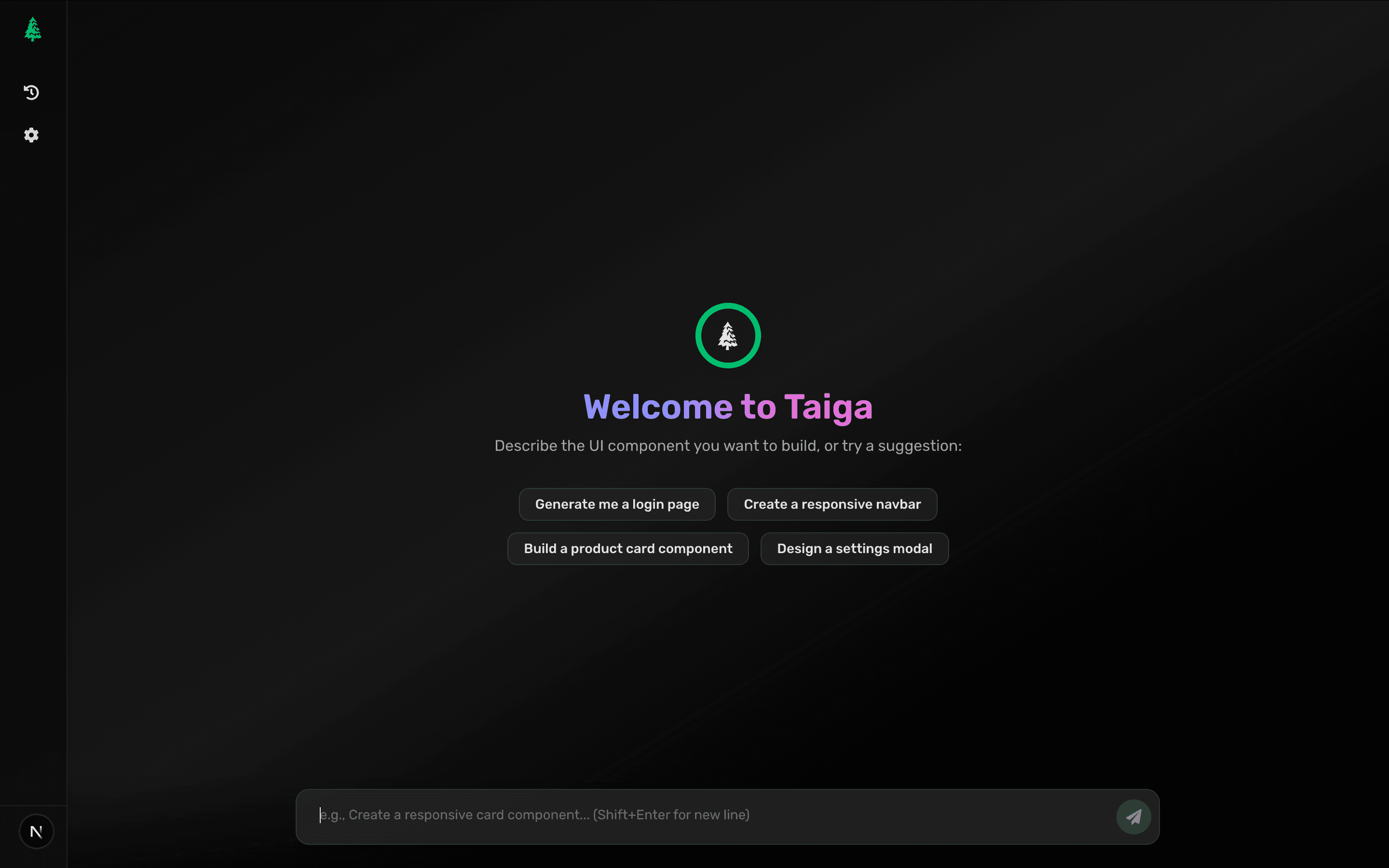 Taiga AI main image